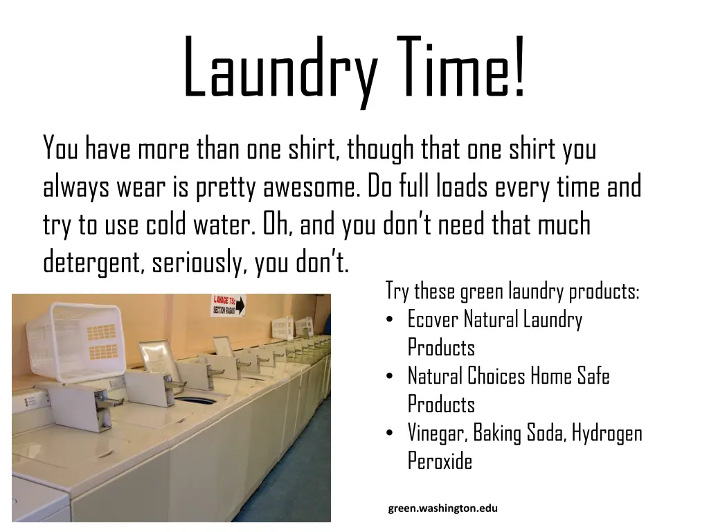laundry time
