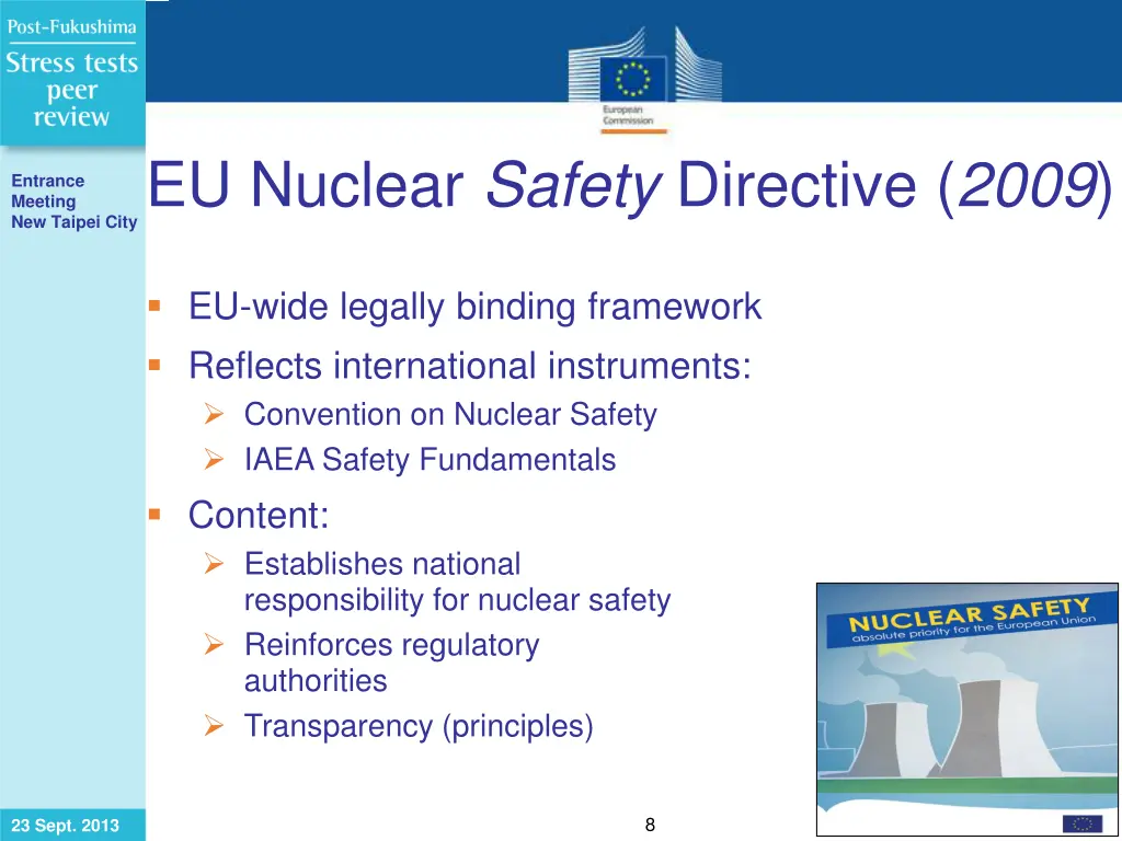 eu nuclear safety directive 2009