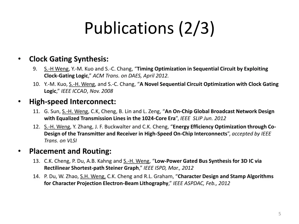 publications 2 3