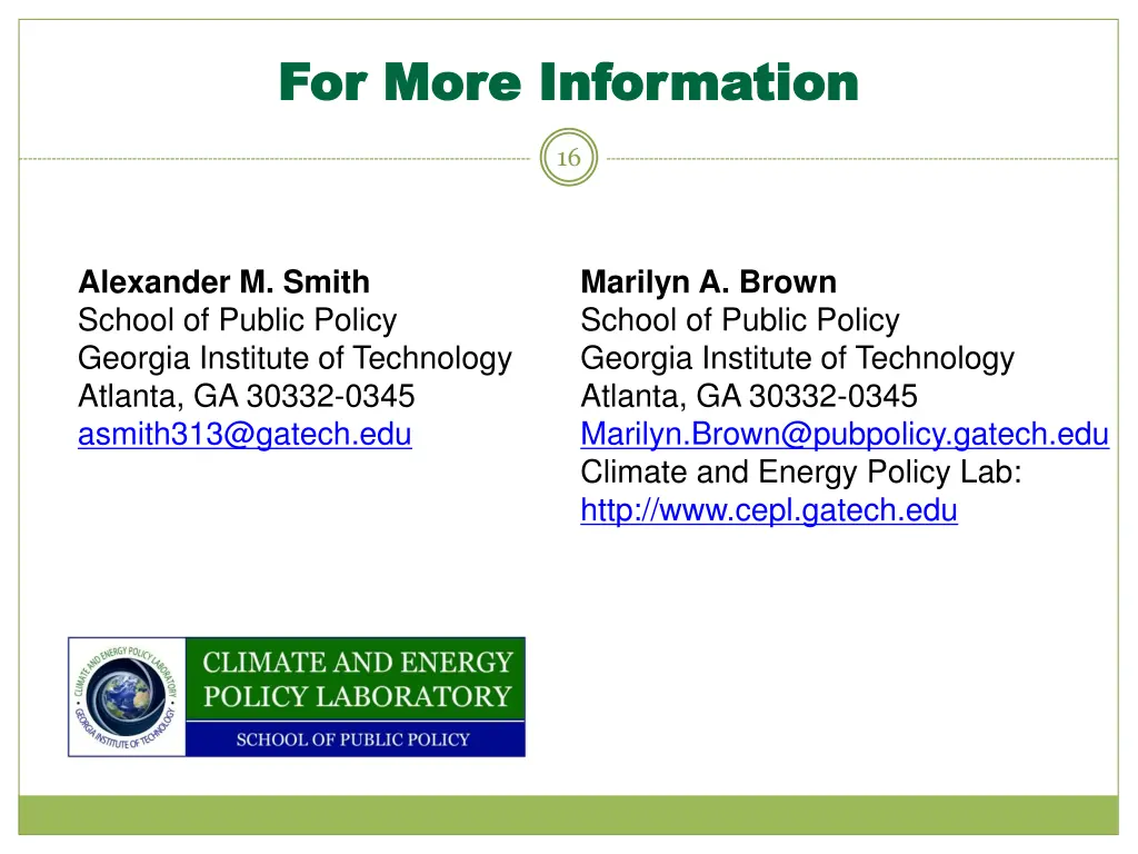 for more information for more information
