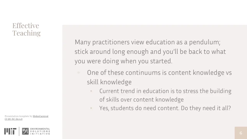 effective teaching