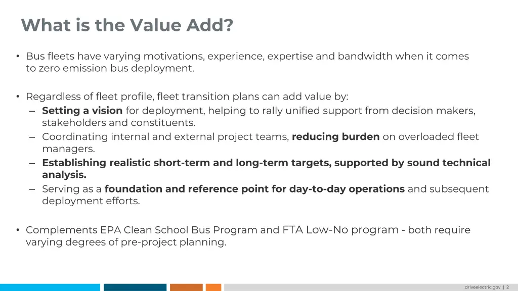 what is the value add