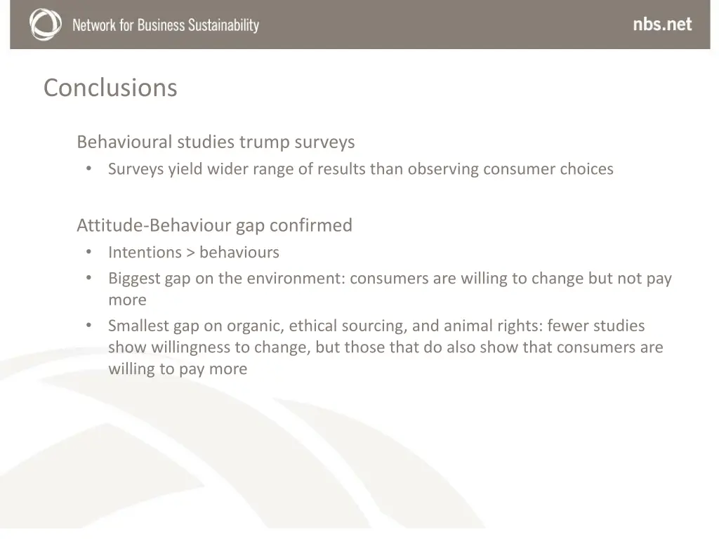conclusions