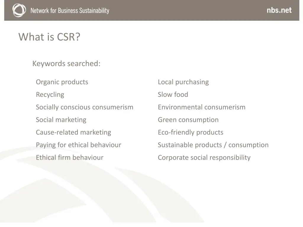 what is csr