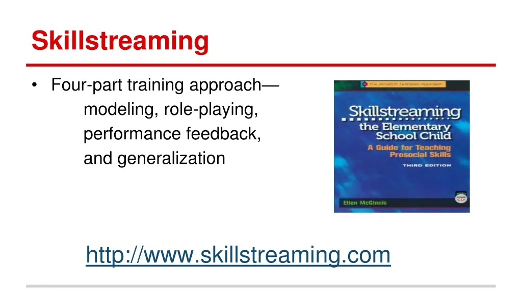 skillstreaming