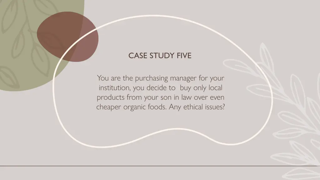 case study five