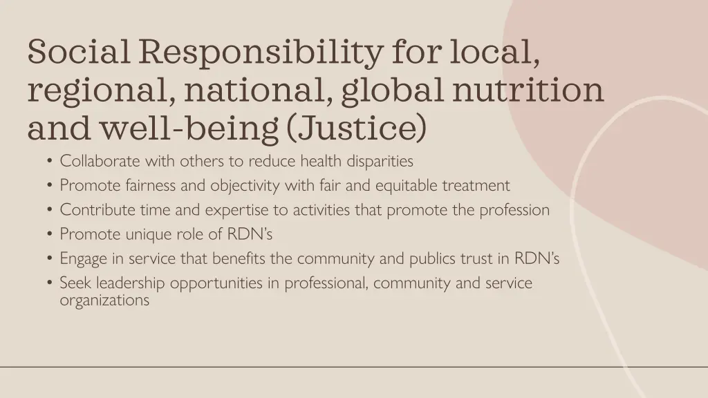 social responsibility for local regional national