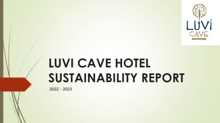 luvi cave hotel sustainability report 2022 2023