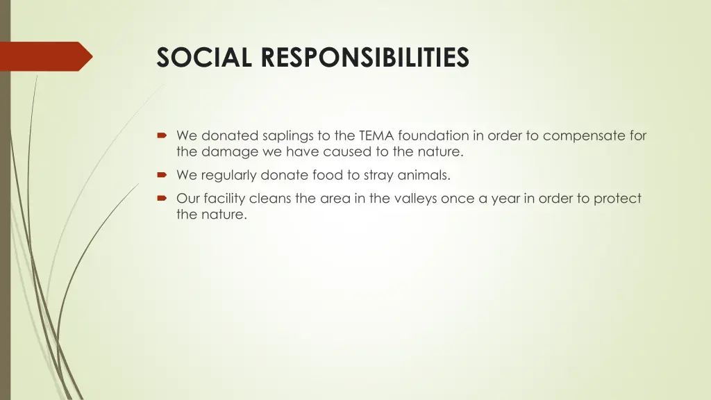 social responsibilities