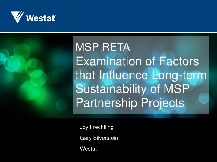msp reta examination of factors that influence