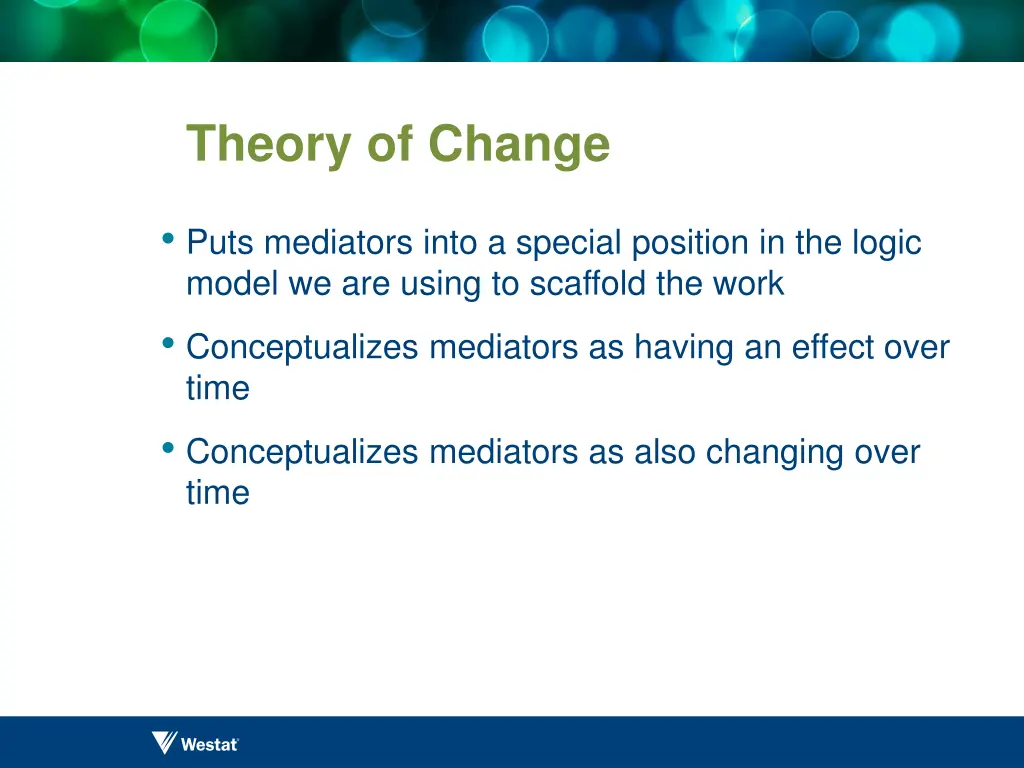 theory of change