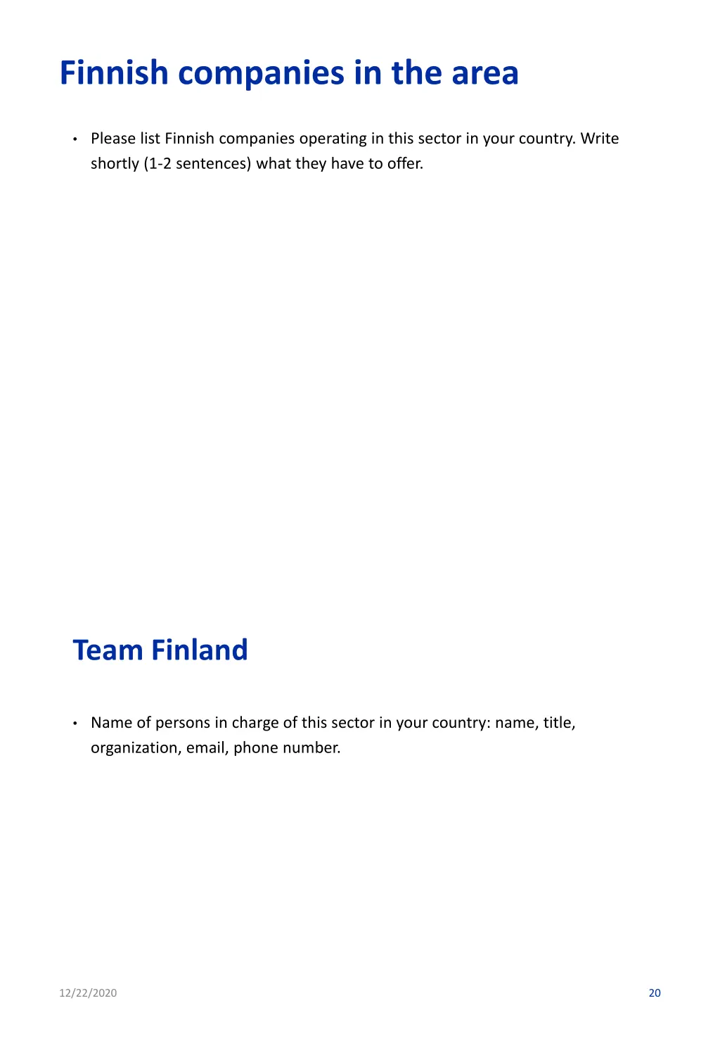 finnish companies in the area