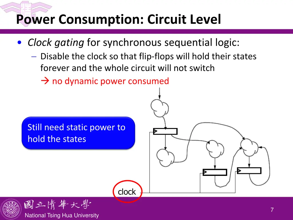 power consumption circuit level 1