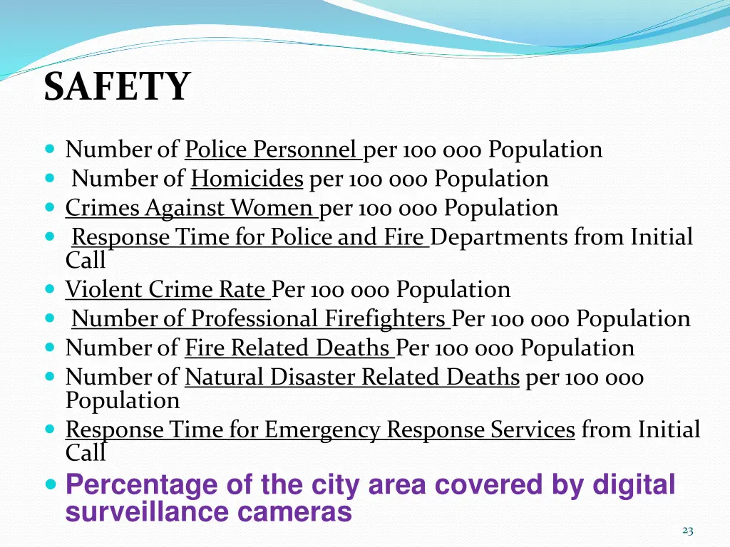 safety