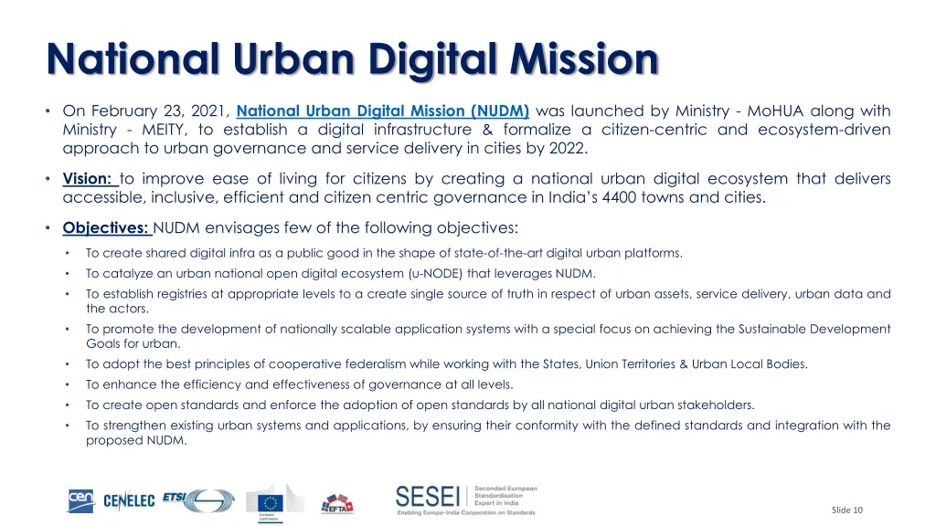 national urban digital mission