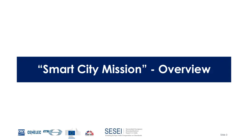 smart city mission overview