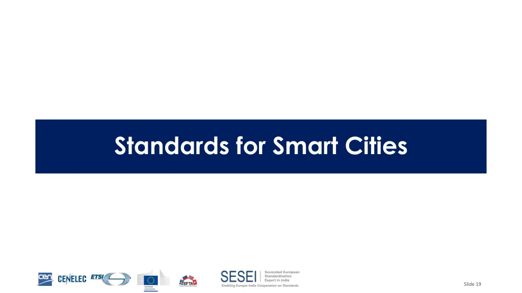 standards for smart cities