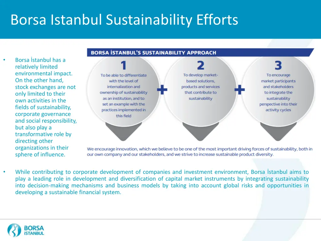 borsa istanbul sustainability efforts