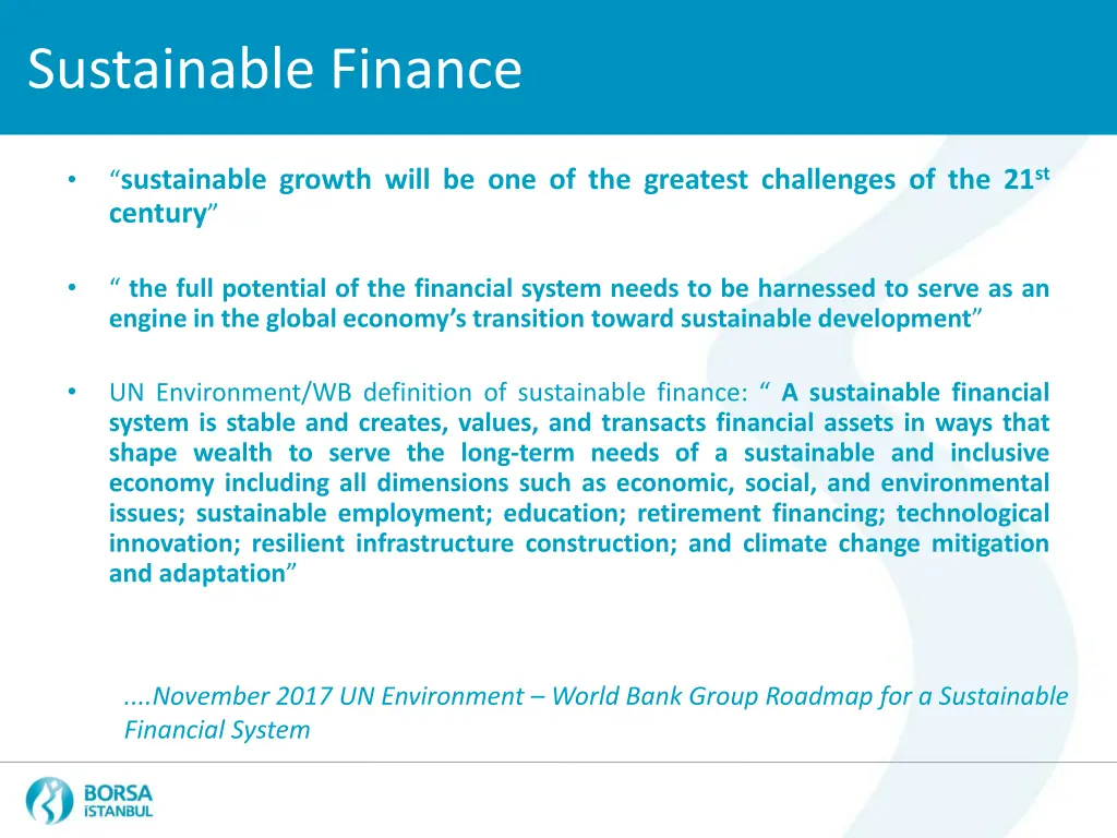 sustainable finance 1
