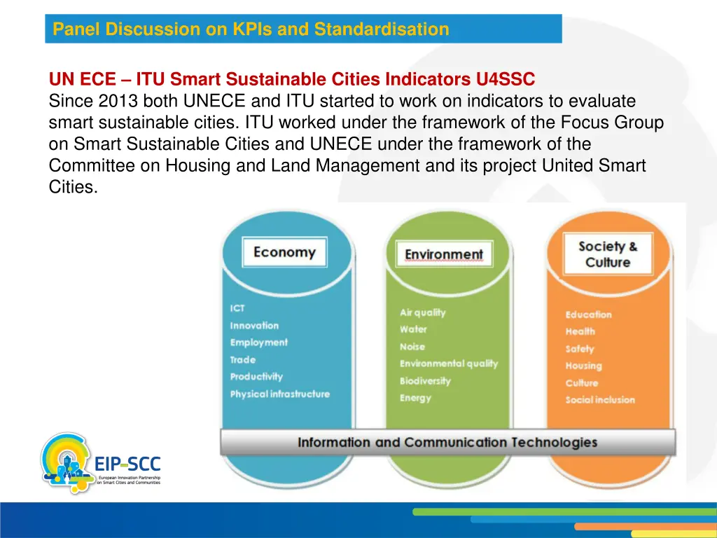 panel discussion on kpis and standardisation 8