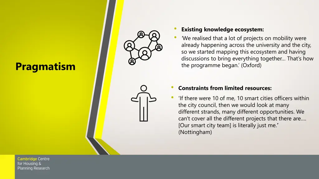 existing knowledge ecosystem we realised that
