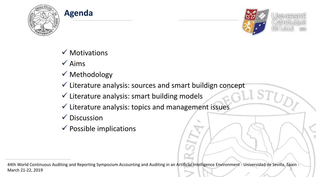 agenda