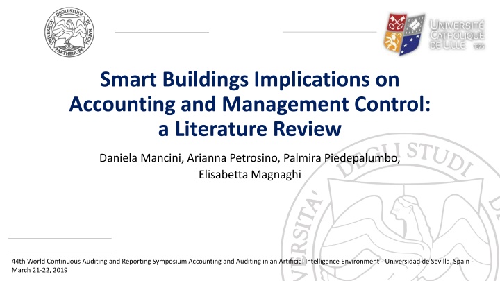 smart buildings implications on accounting