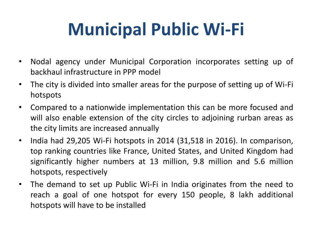 municipal public wi fi