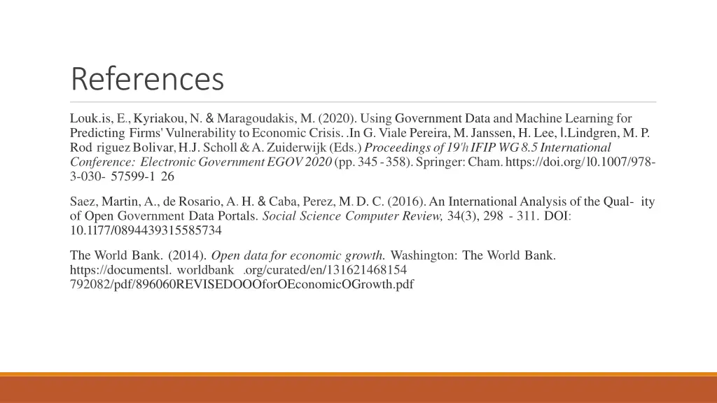 references