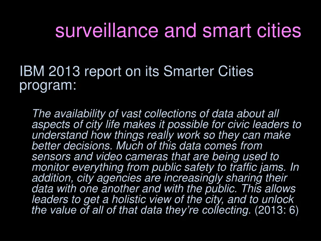 surveillance and smart cities 1