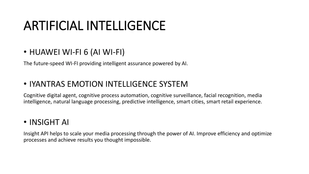 artificial intelligence artificial intelligence 1
