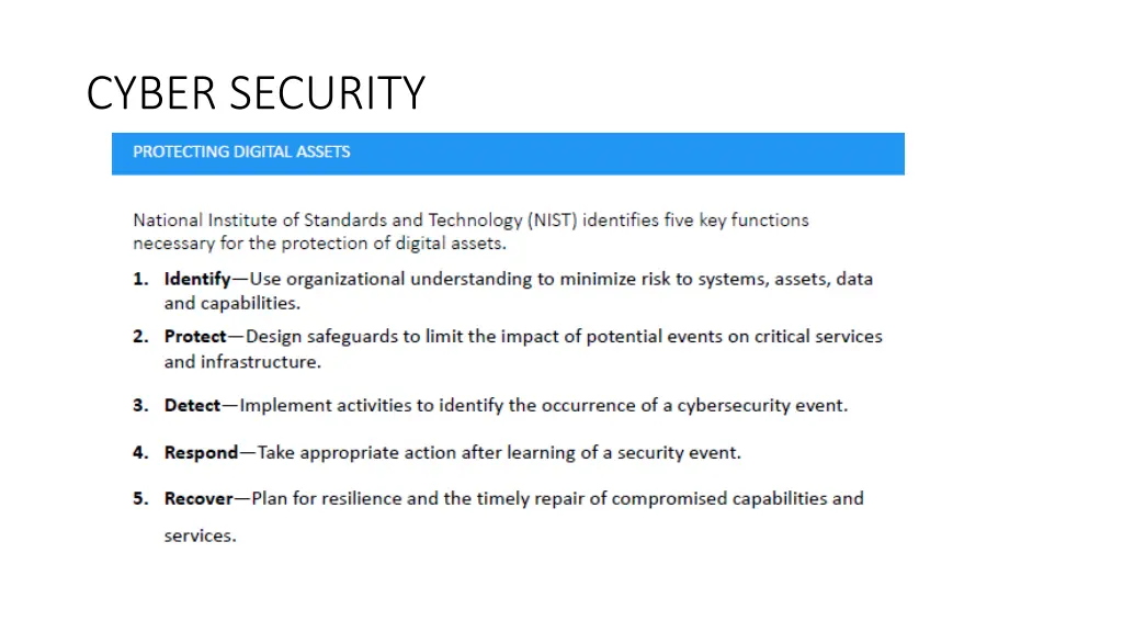 cyber security