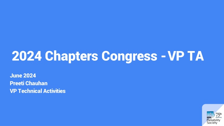 2024 chapters congress vp ta