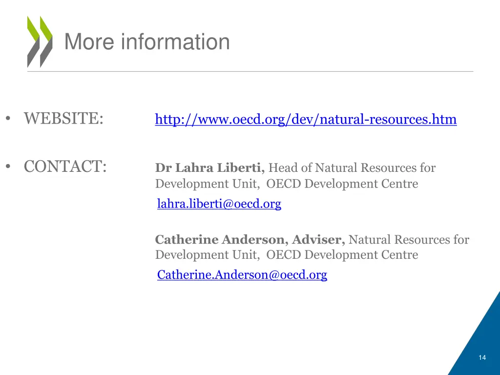 more information