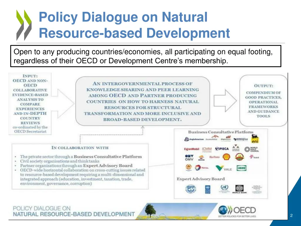 policy dialogue on natural resource based