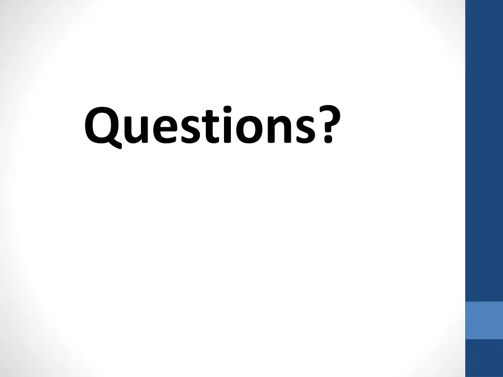 questions