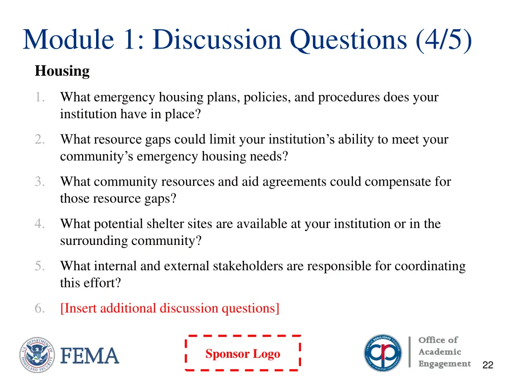 module 1 discussion questions 4 5