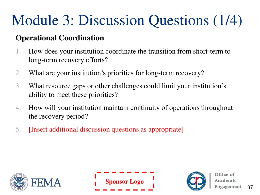 module 3 discussion questions 1 4