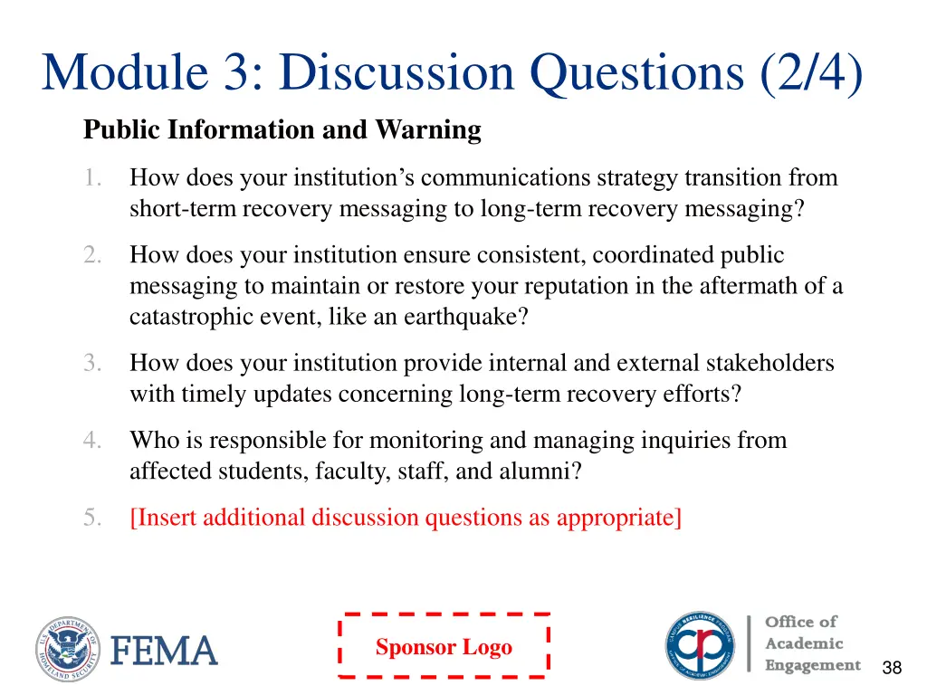 module 3 discussion questions 2 4