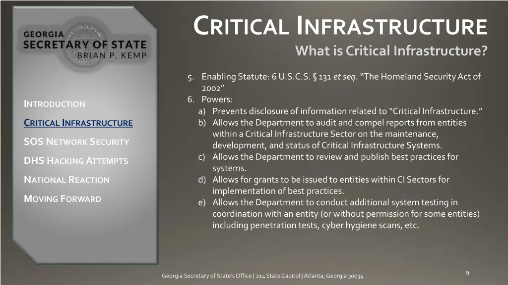 c ritical i nfrastructure what is critical 1
