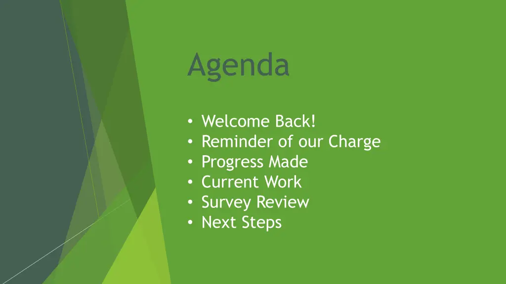 agenda