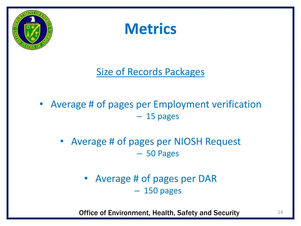 metrics 1