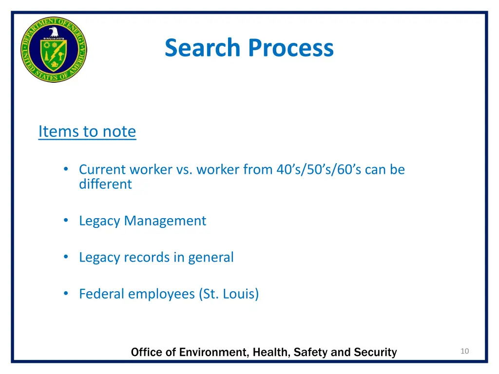 search process 3