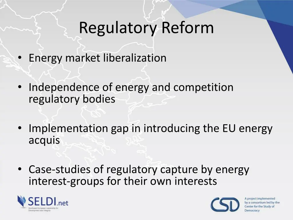 regulatory reform
