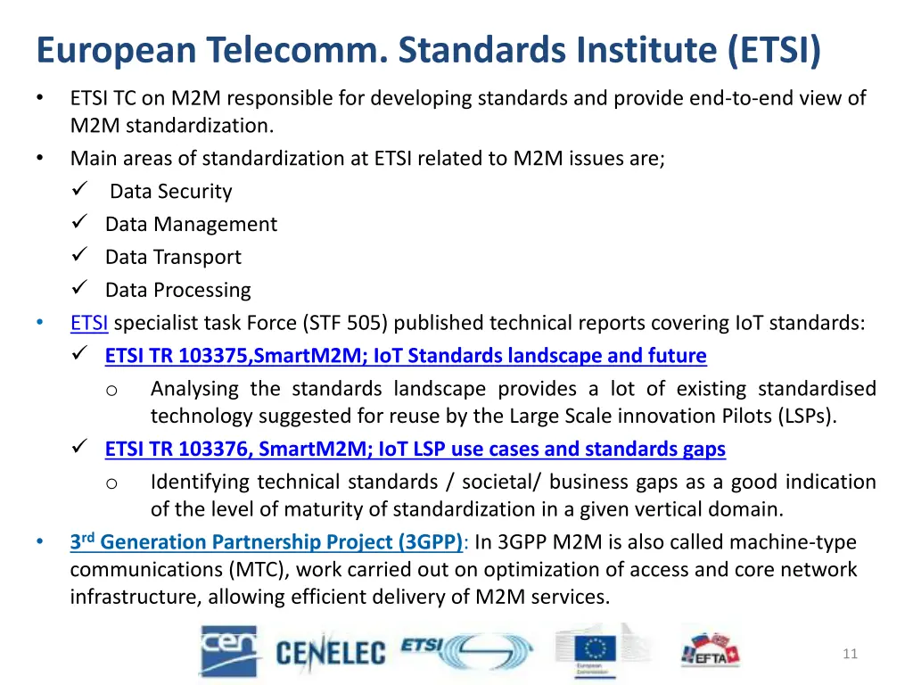 european telecomm standards institute etsi
