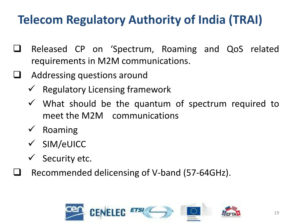 telecom regulatory authority of india trai