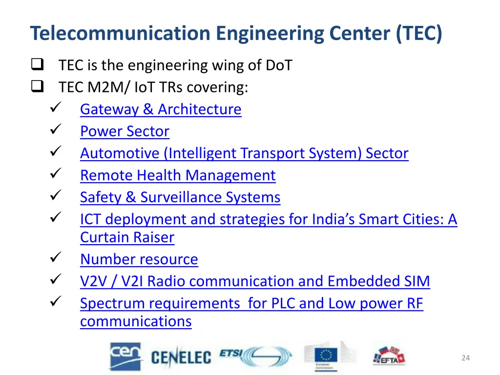 telecommunication engineering center tec