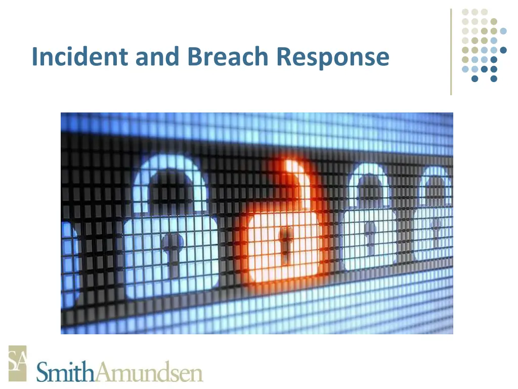 incident and breach response