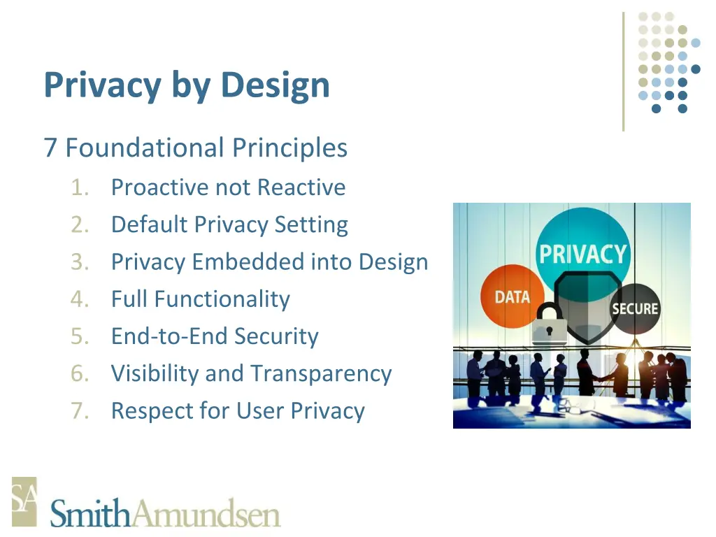 privacy by design
