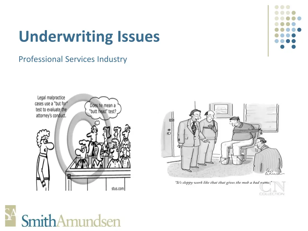 underwriting issues 5